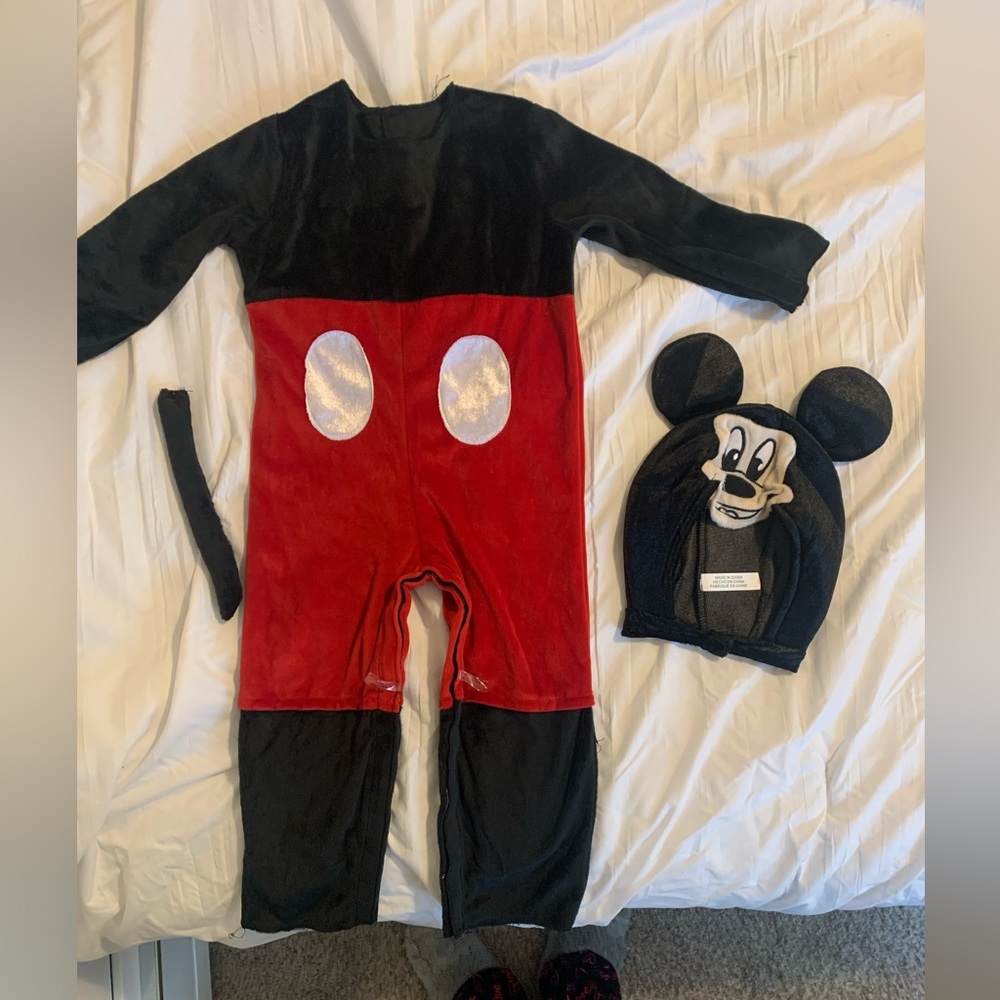 Mickey Mouse toddler costume 2t